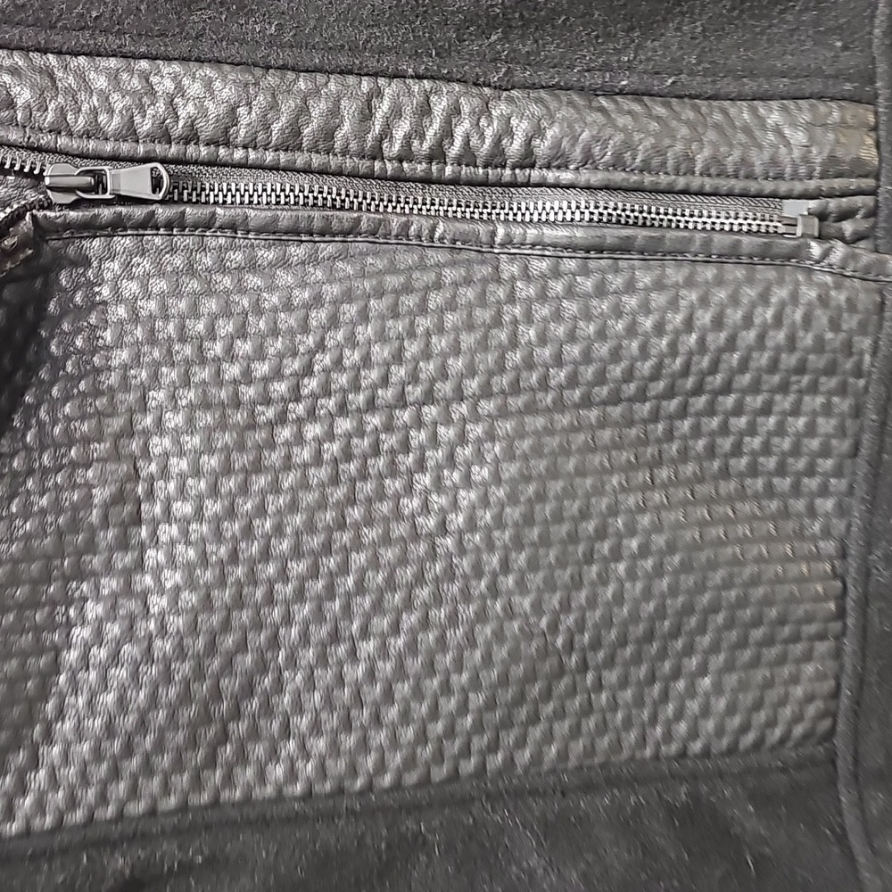 Cache Black Texture Jacket Size M - image 5